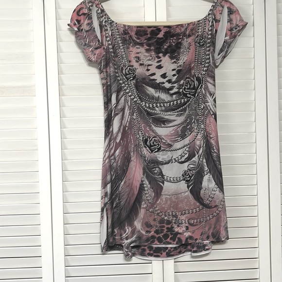 FEATHER ROSES LEOPARD - Picture 5 of 7